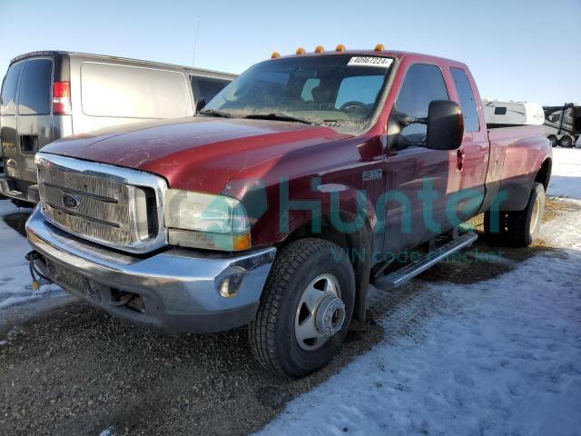 ford f350 2004 1ftwx33p54ee06705