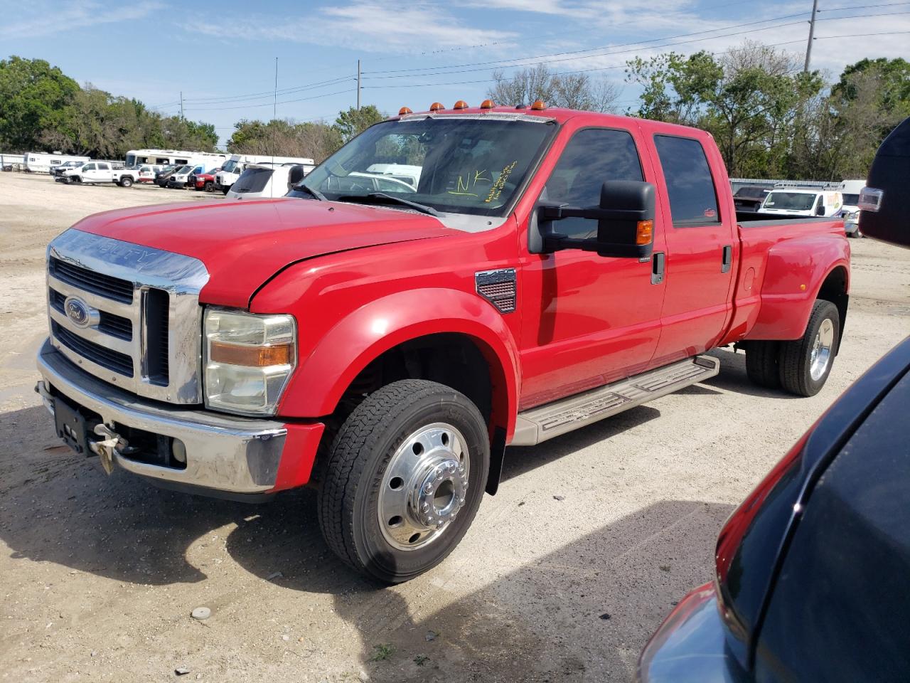 ford f450 2008 1ftxw43r08eb05537