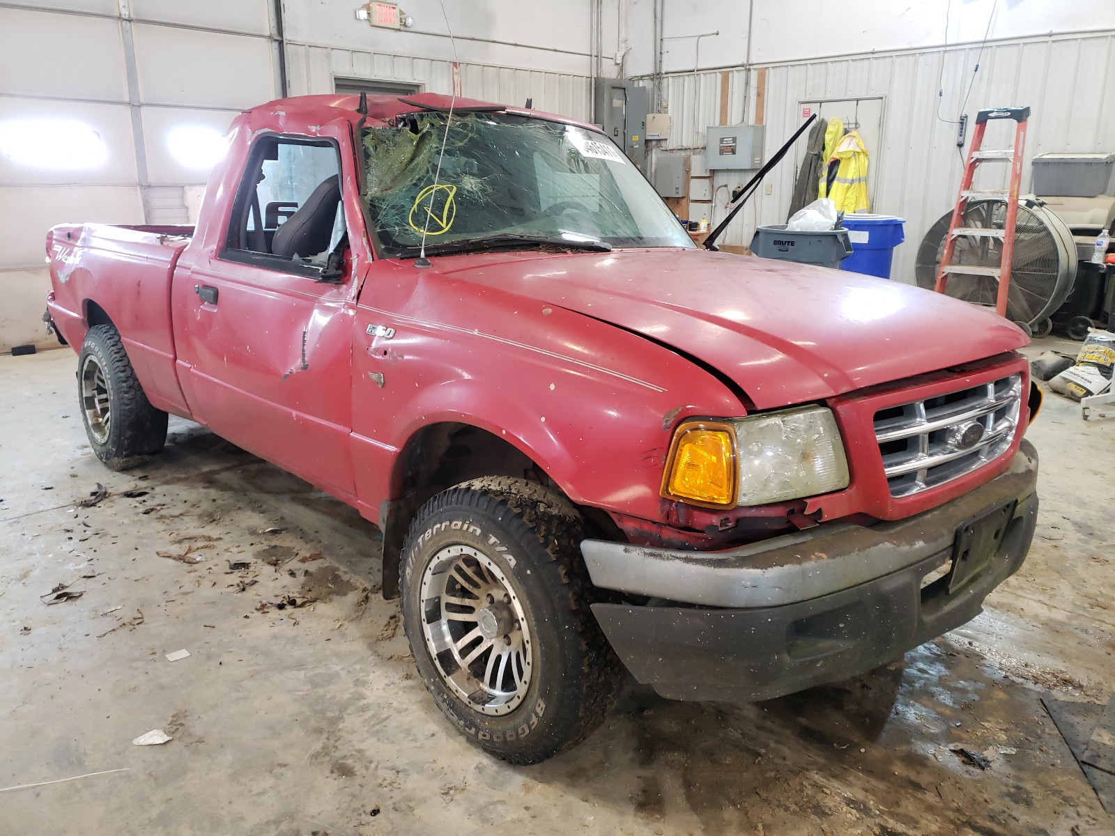 ford ranger 2001 1ftyr10c01pa59440