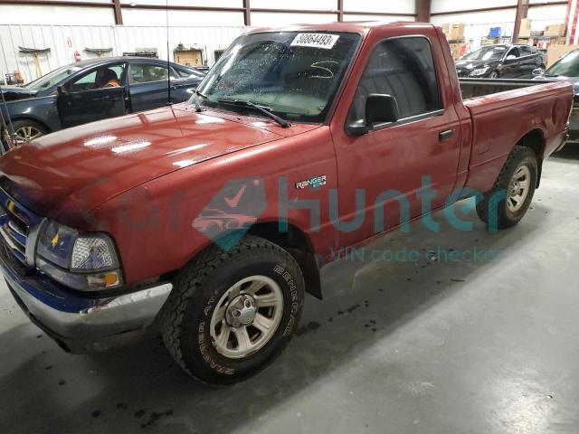 ford ranger 2000 1ftyr10c3ypa77778