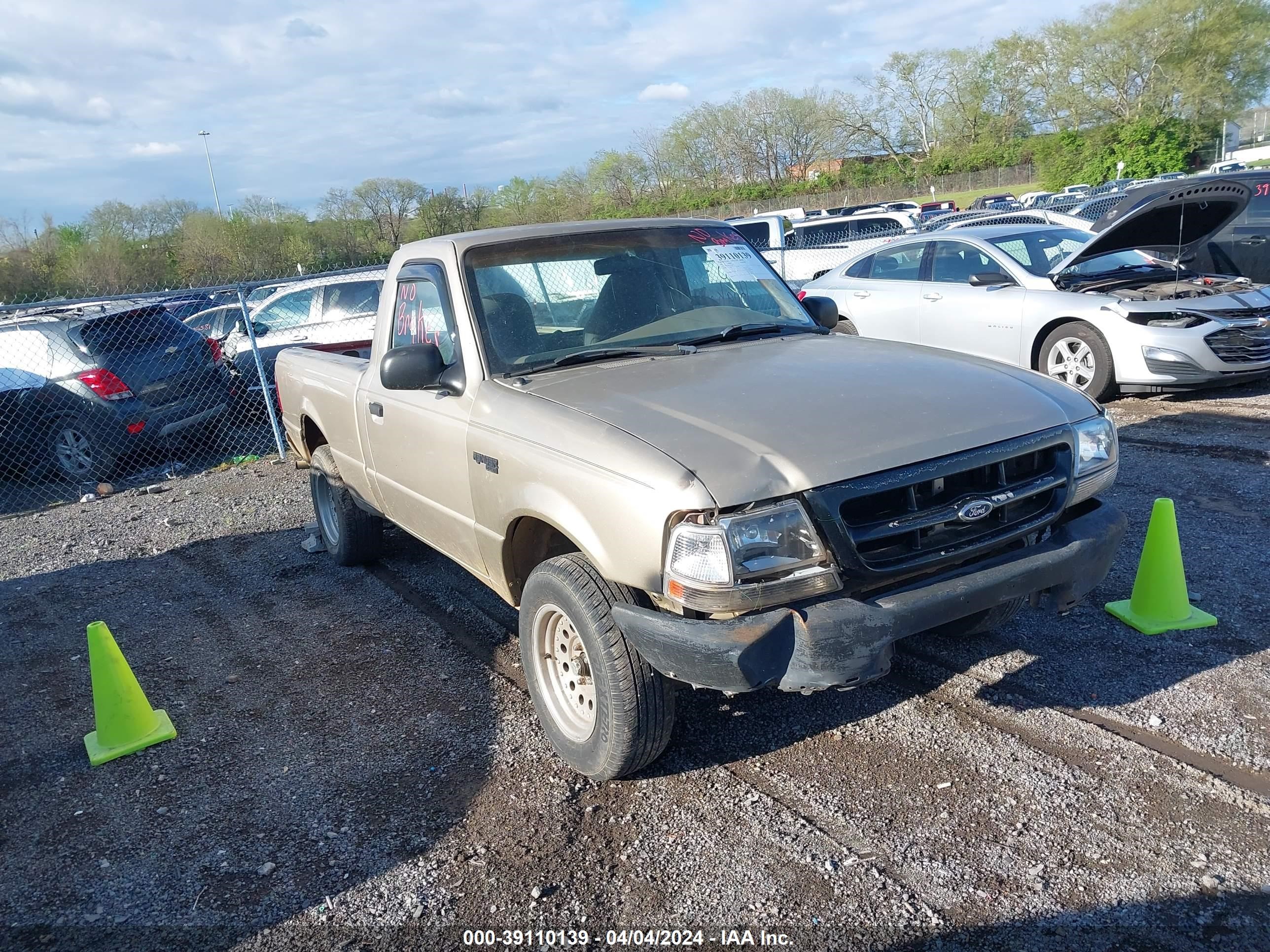 ford ranger 2001 1ftyr10c51ta20771