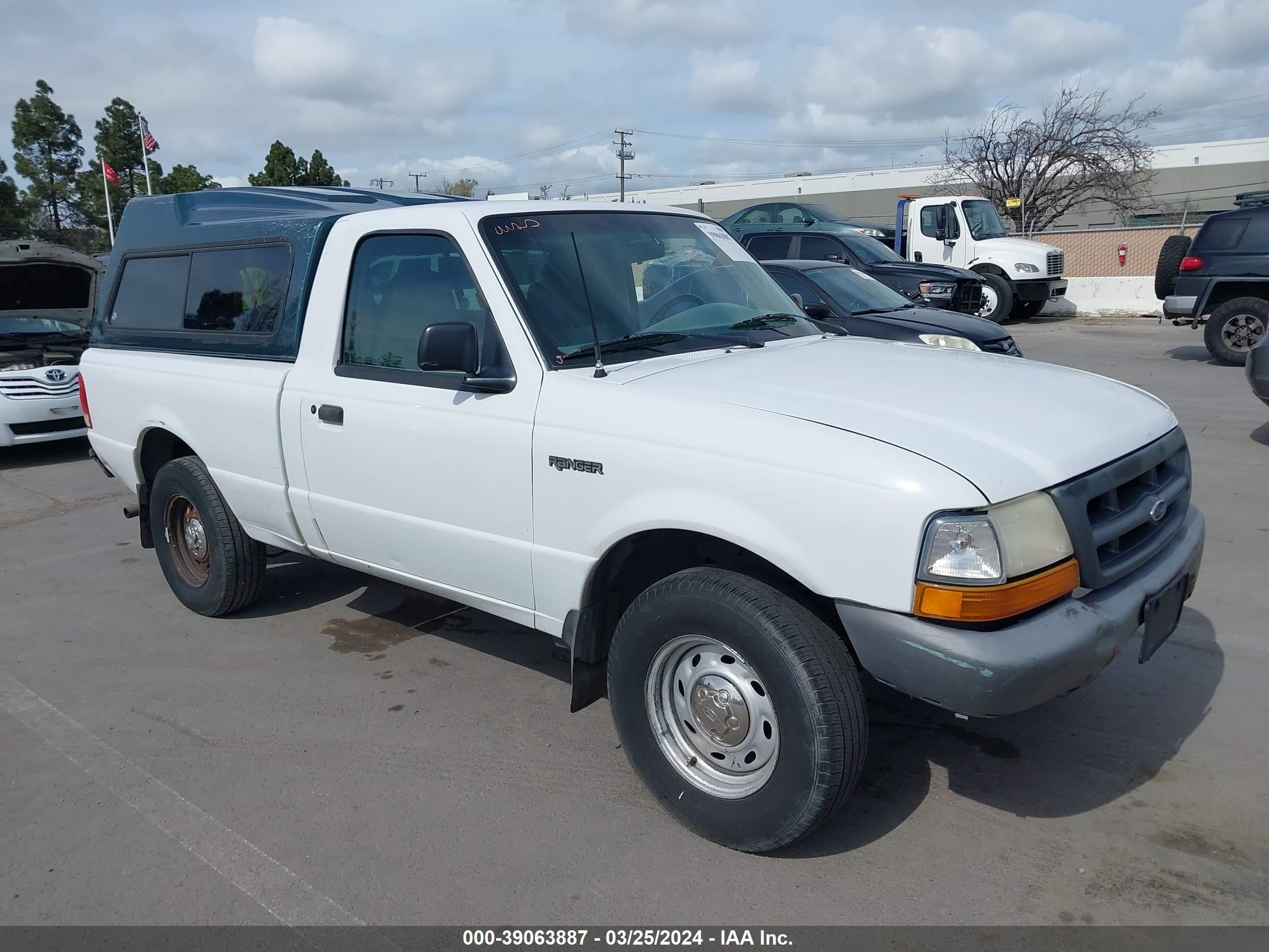 ford ranger 2000 1ftyr10c6ytb39665