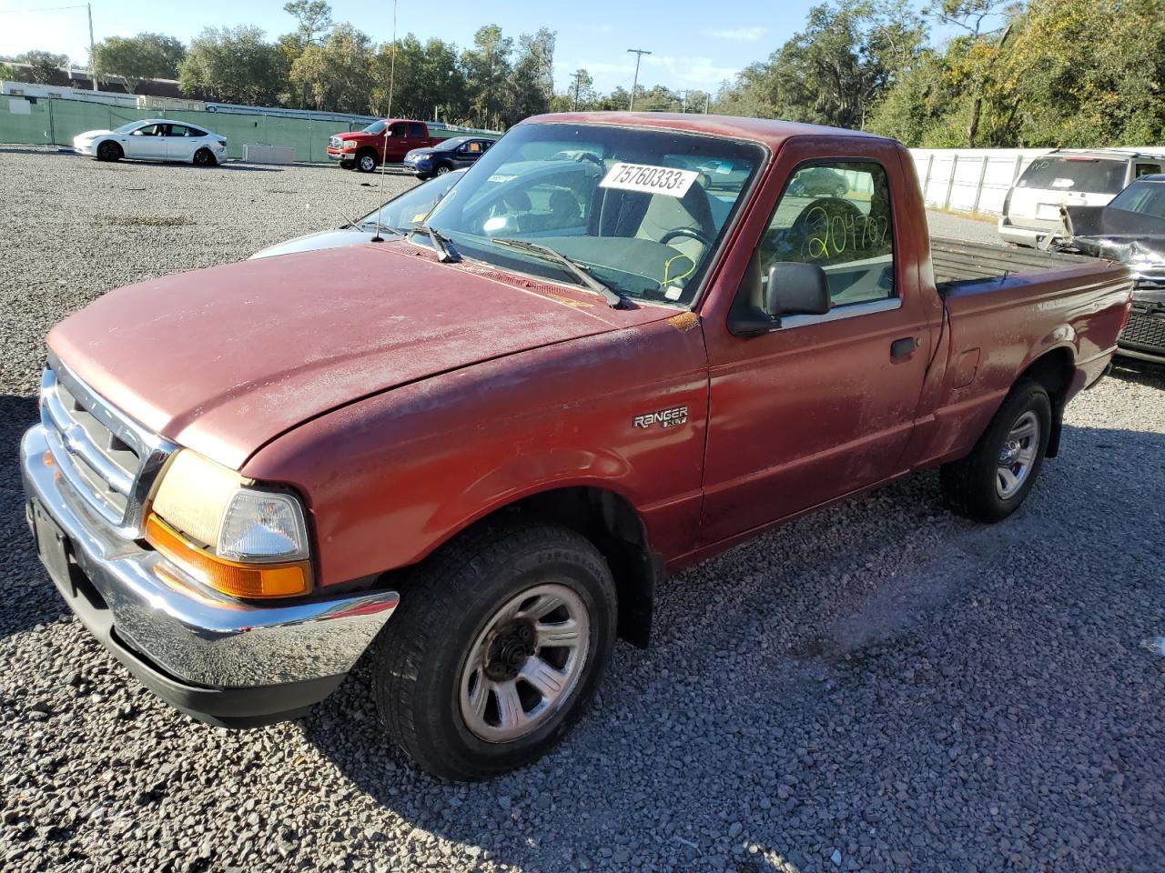 ford ranger 2000 1ftyr10c7yta43303