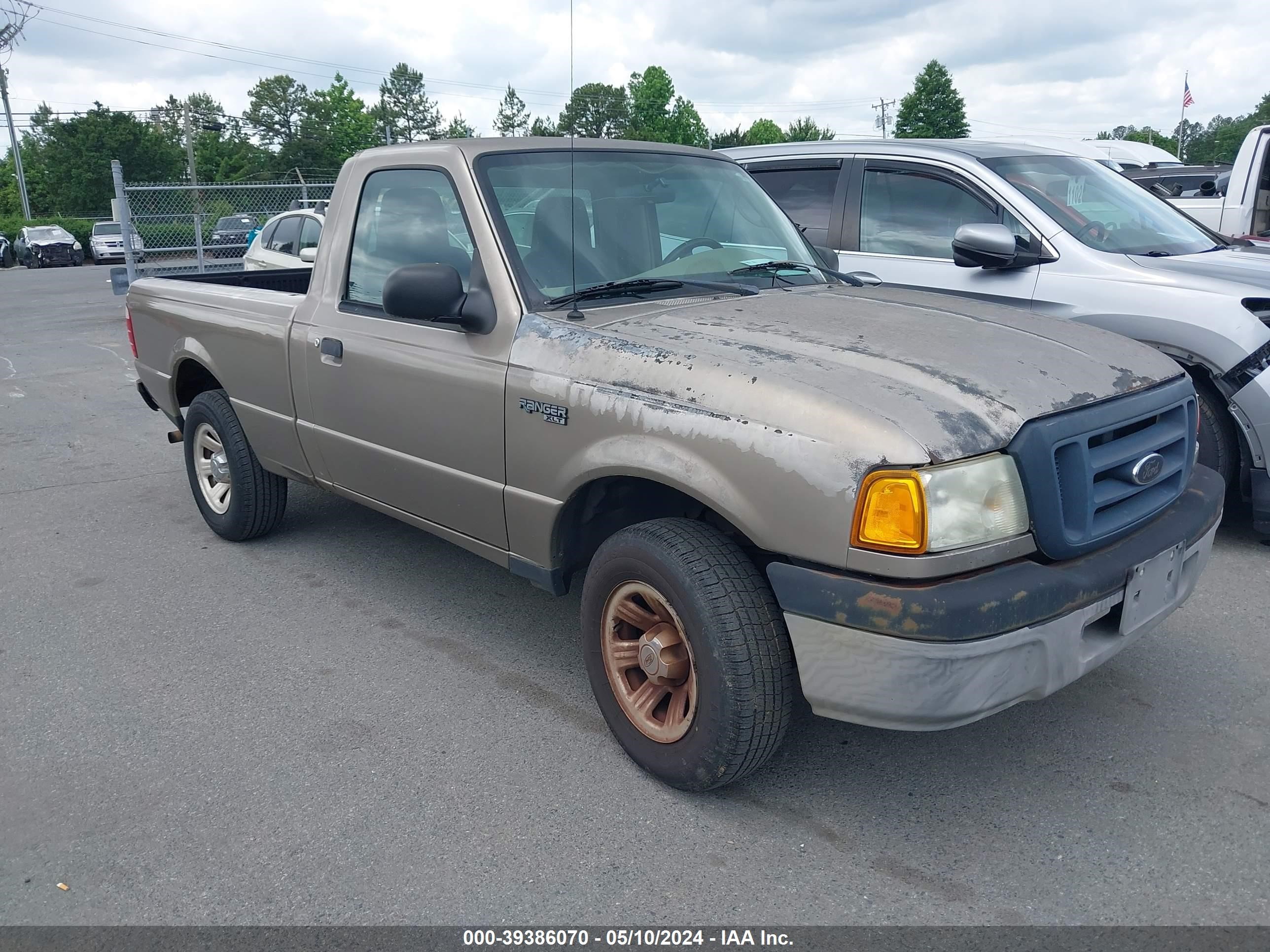 ford ranger 2005 1ftyr10d05pa46833