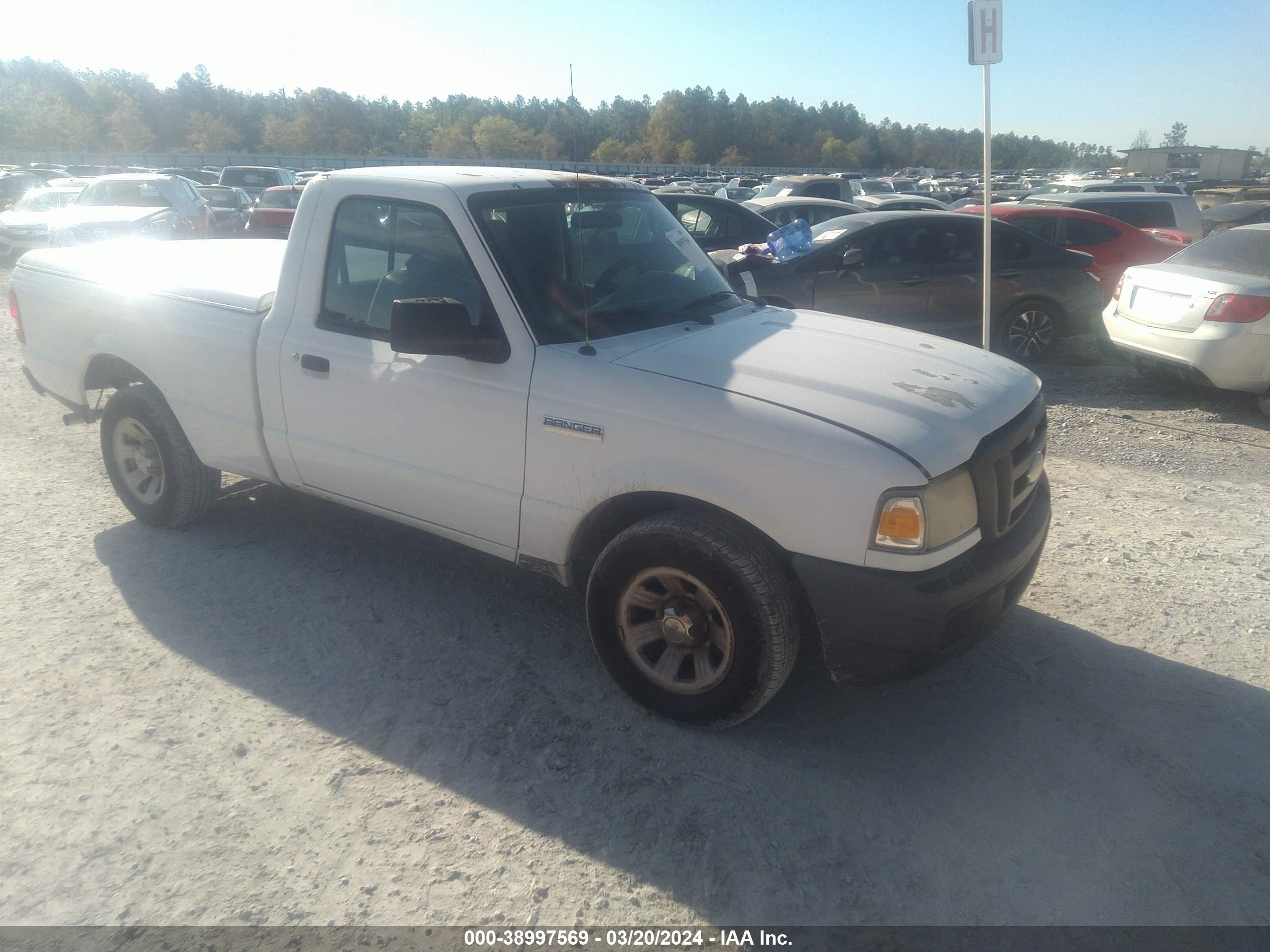 ford ranger 2007 1ftyr10d77pa26100