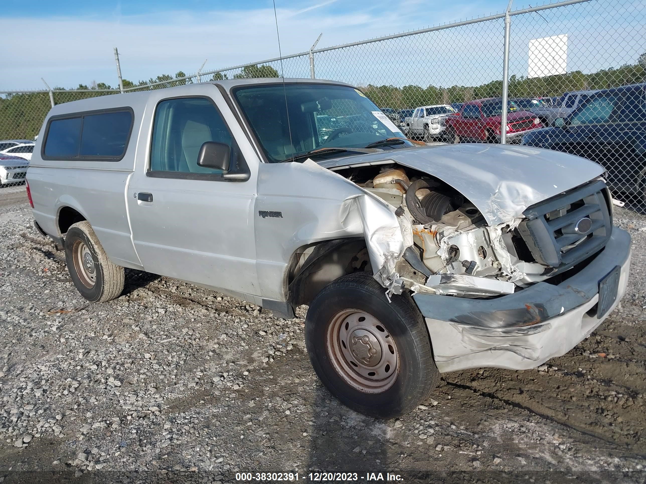 ford ranger 2005 1ftyr10d85pa94404