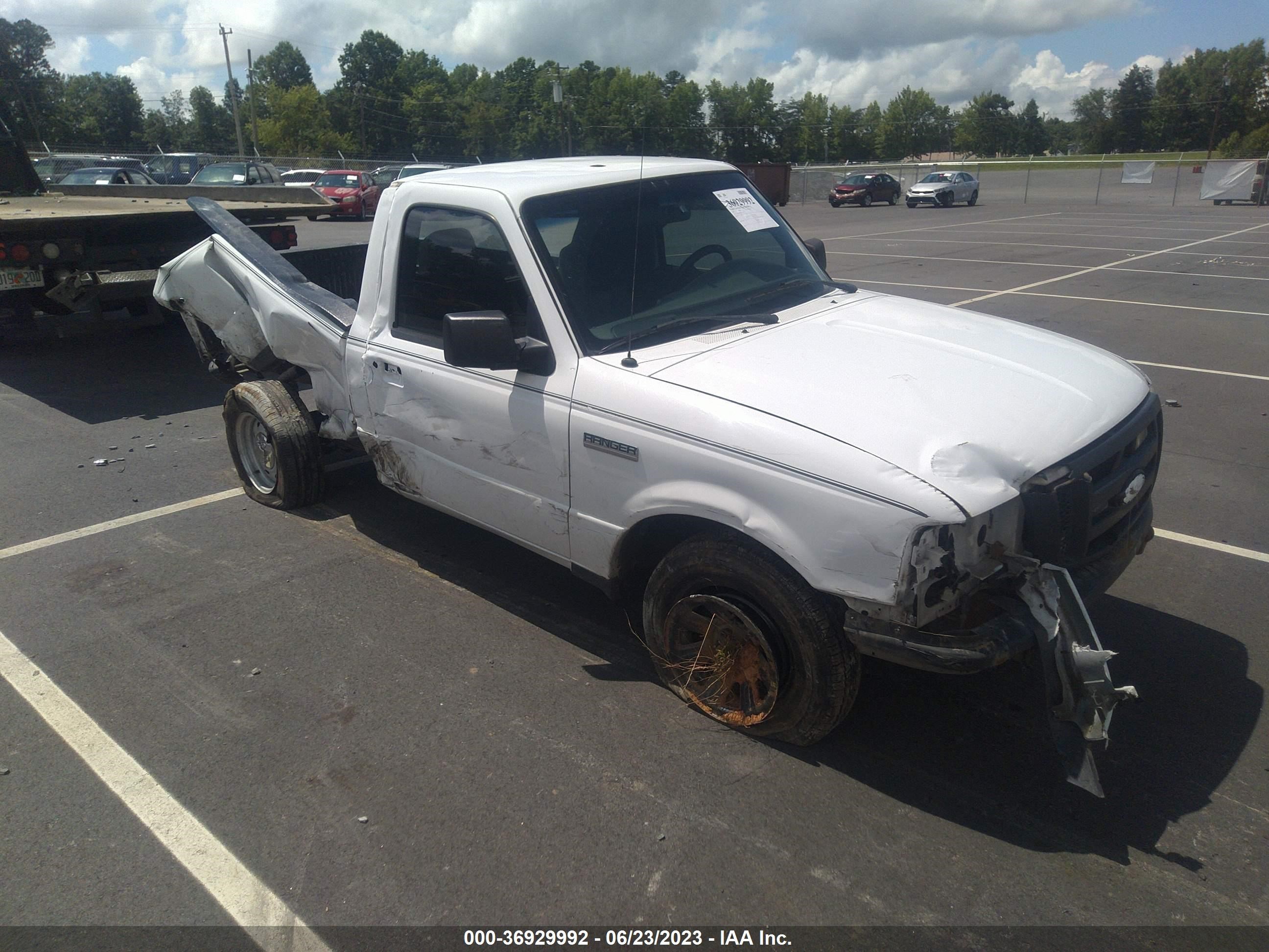 ford ranger 2007 1ftyr10d97pa12361