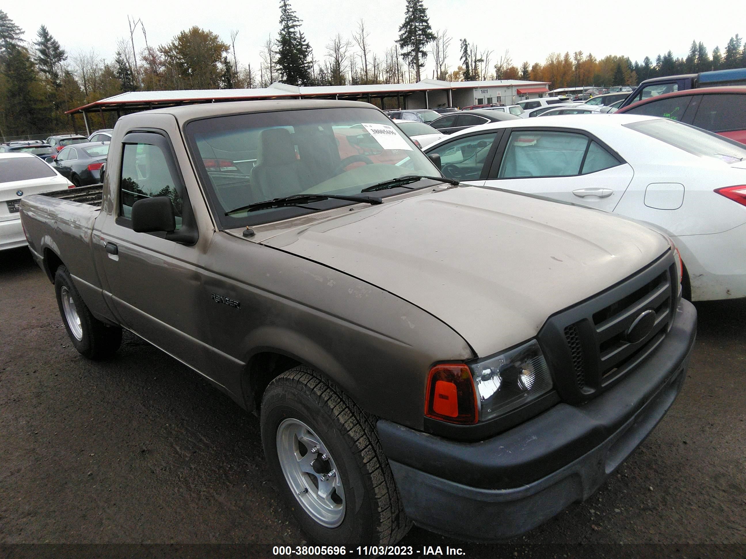 ford ranger 2004 1ftyr10dx4pa75996