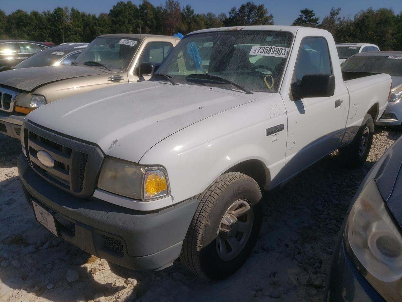 ford ranger 2007 1ftyr10dx7pa58295