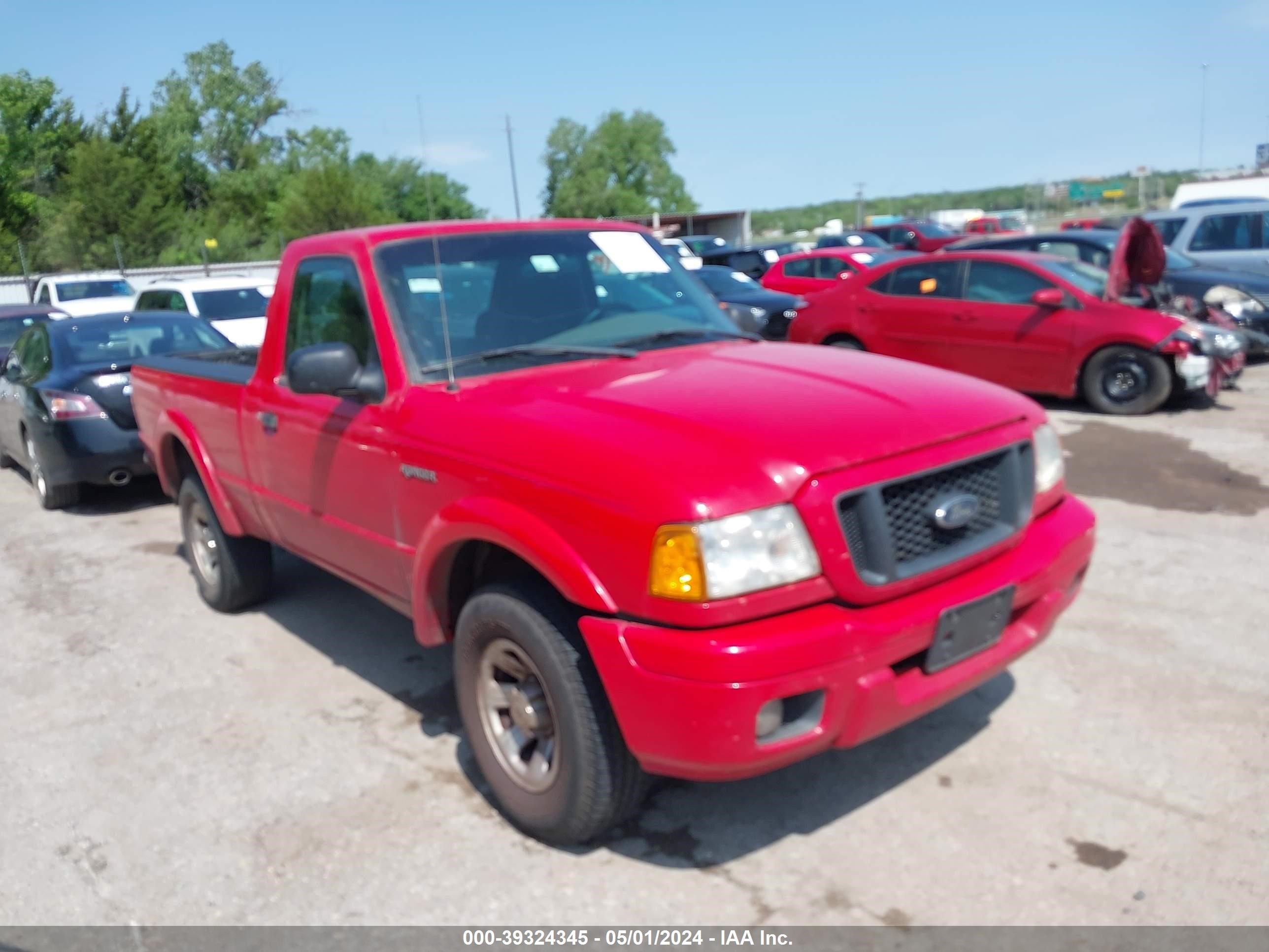 ford ranger 2004 1ftyr10u34pa81221