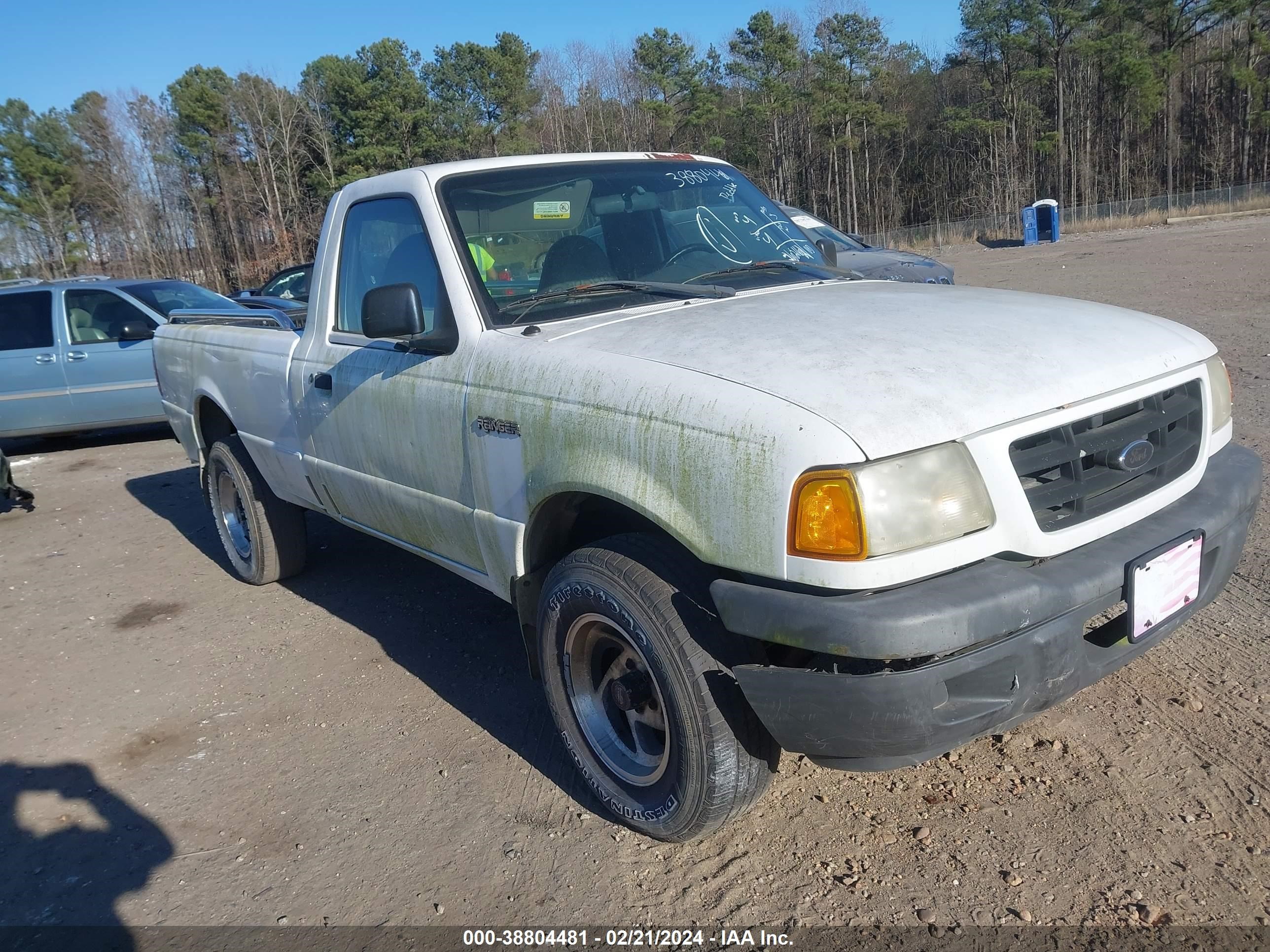 ford ranger 2001 1ftyr10u91ta97569