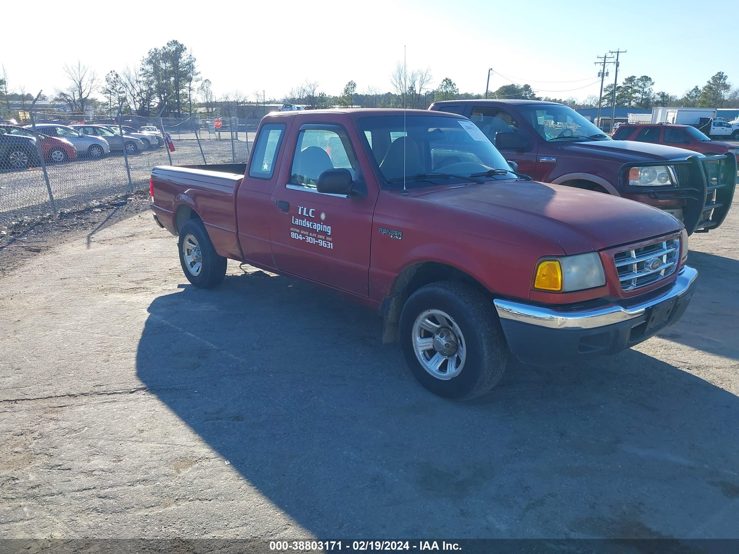 ford ranger 2001 1ftyr14u11pa73625