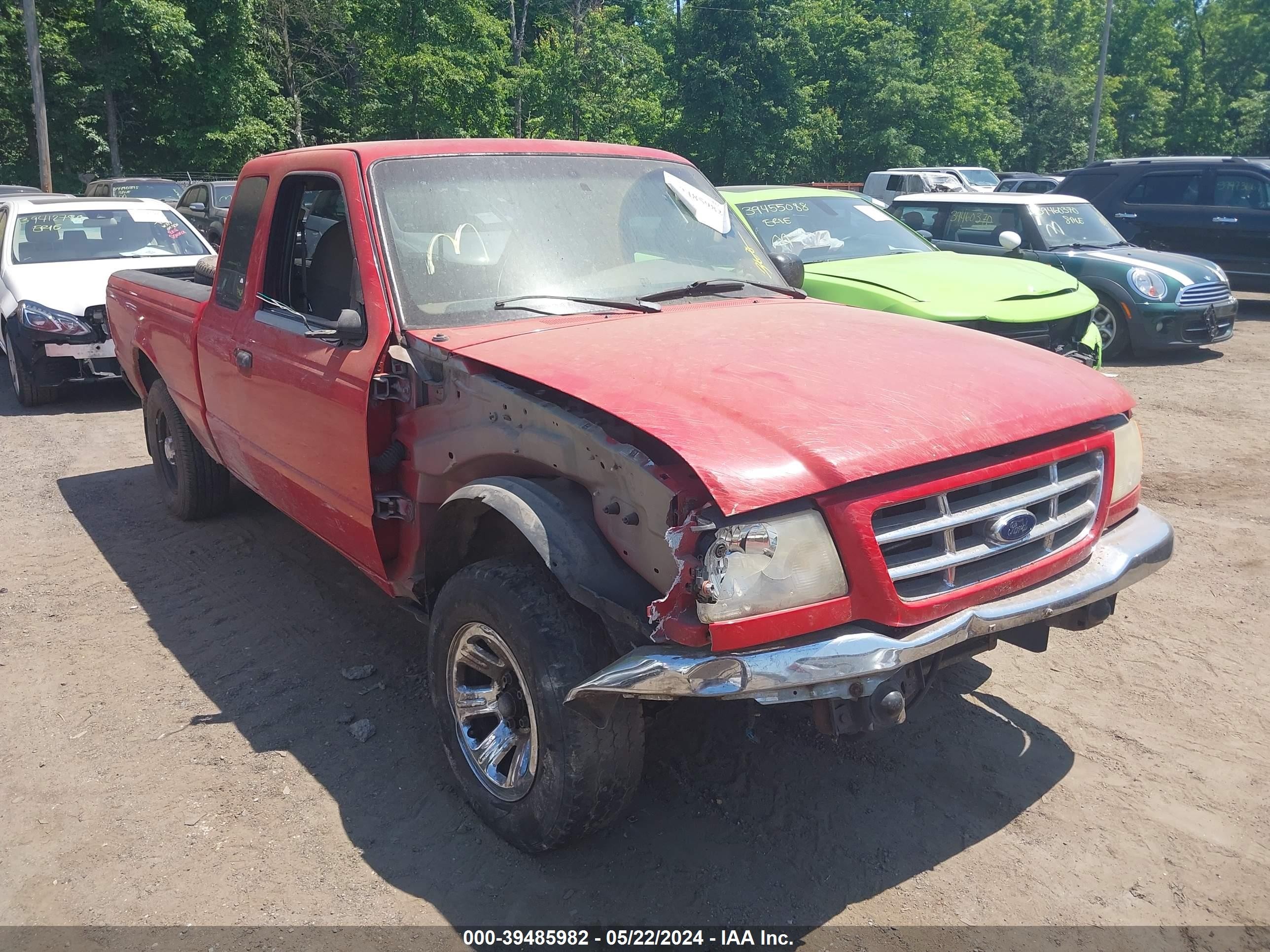 ford ranger 2001 1ftyr14v21pb15941