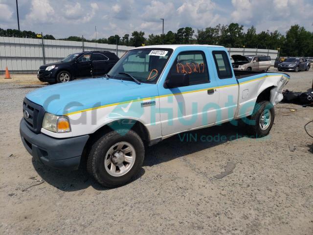 ford ranger sup 2007 1ftyr15ex7pa76555