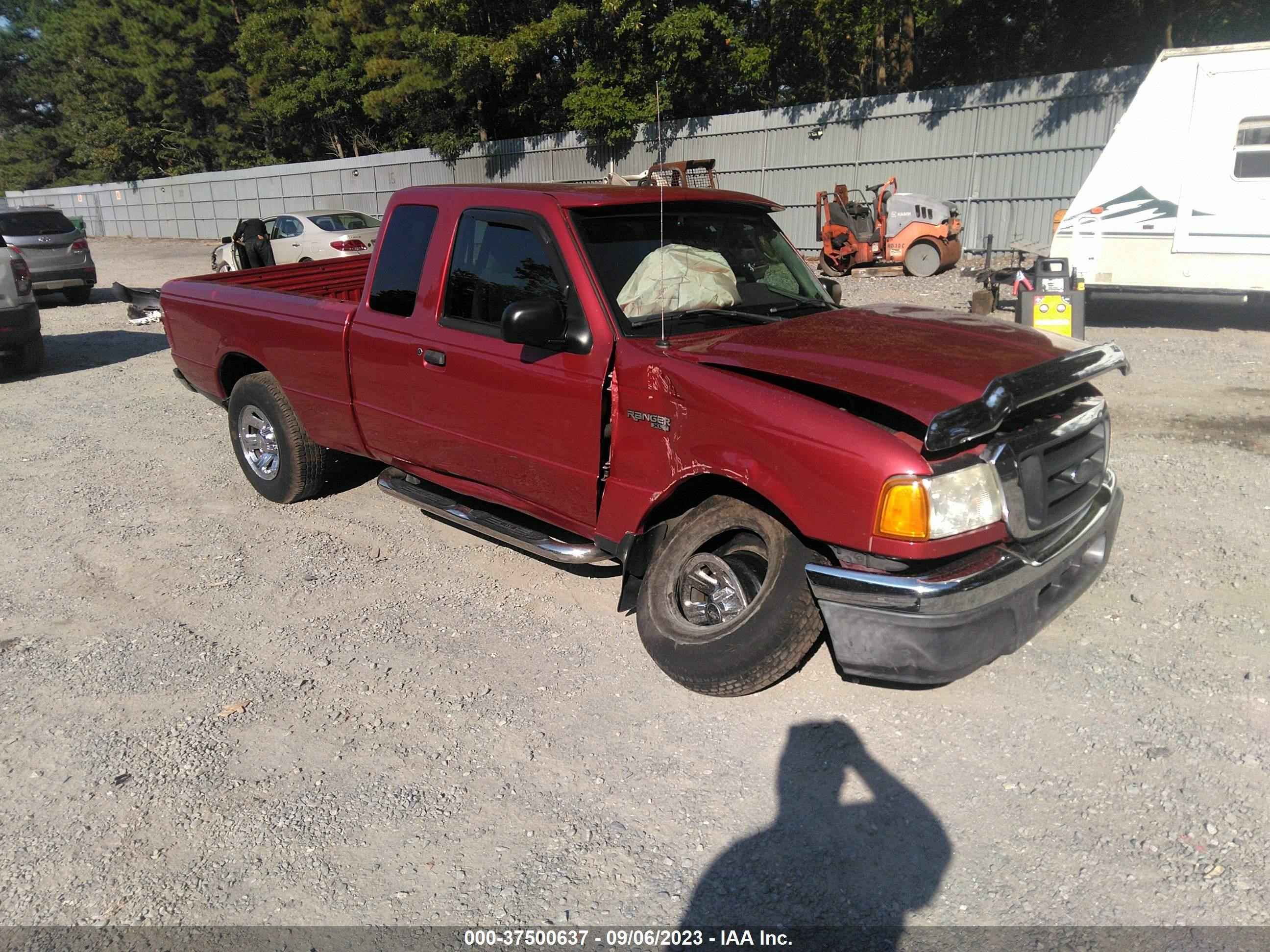 ford ranger 2004 1ftyr44u74pa19946