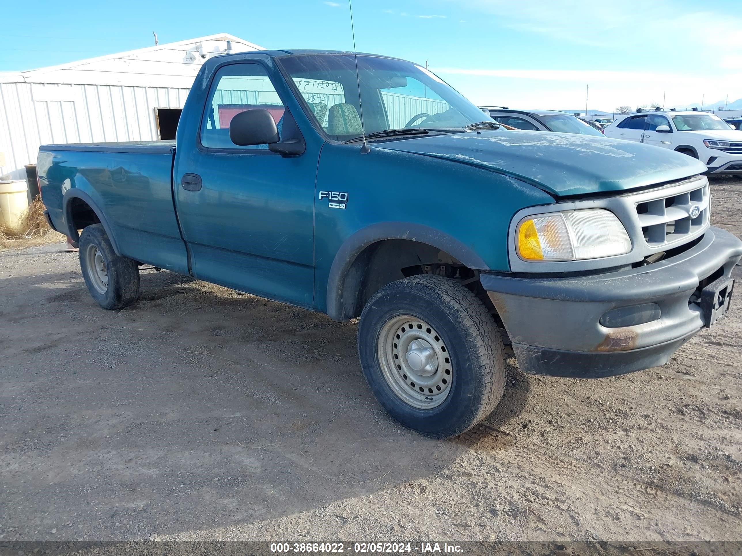 ford f-150 1998 1ftzf1864wkb57550