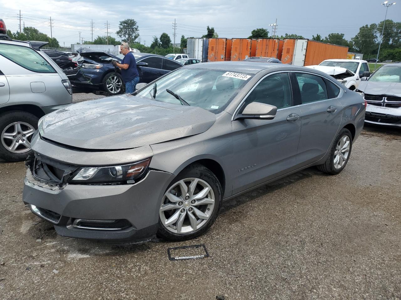 chevrolet impala 2018 1g1105s33ju111640