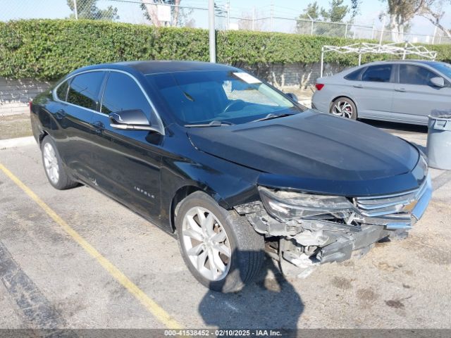 chevrolet impala 2017 1g1105s34hu193159