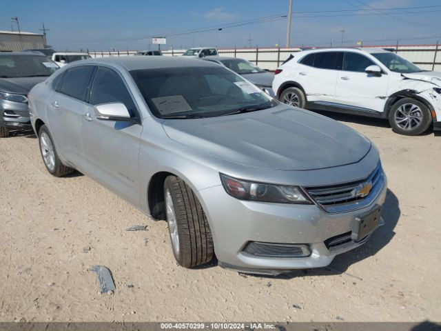 chevrolet impala 2017 1g1105s37hu128631