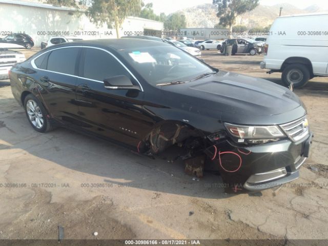 chevrolet impala 2017 1g1105s37hu185458