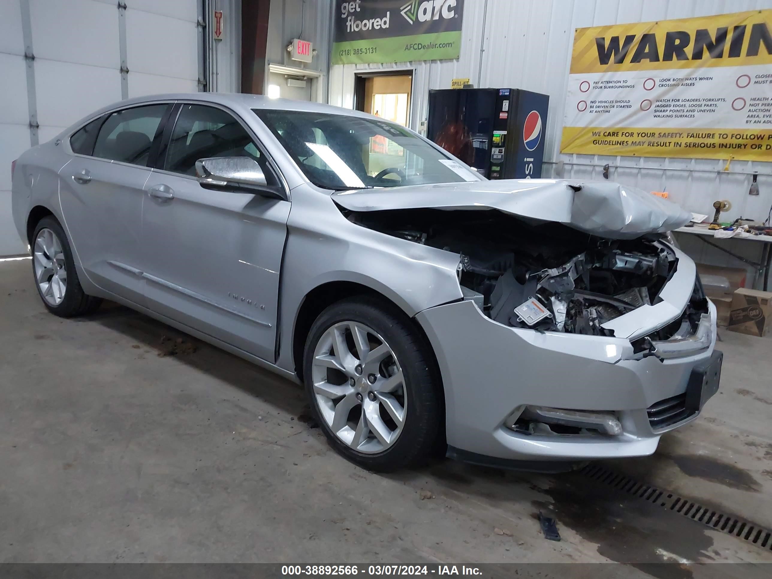 chevrolet impala 2019 1g1105s37ku105681