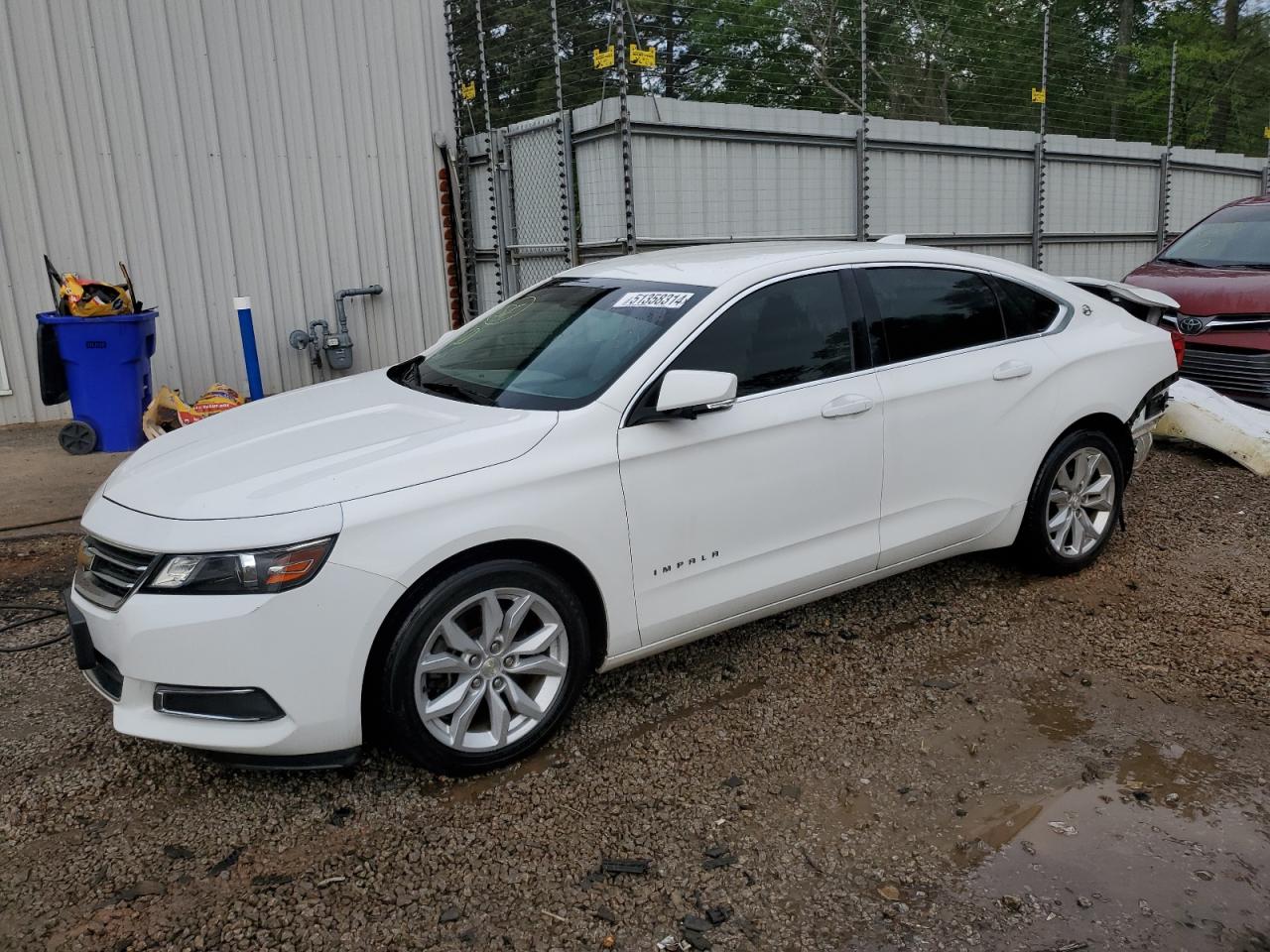 chevrolet impala 2017 1g1105saxhu149911