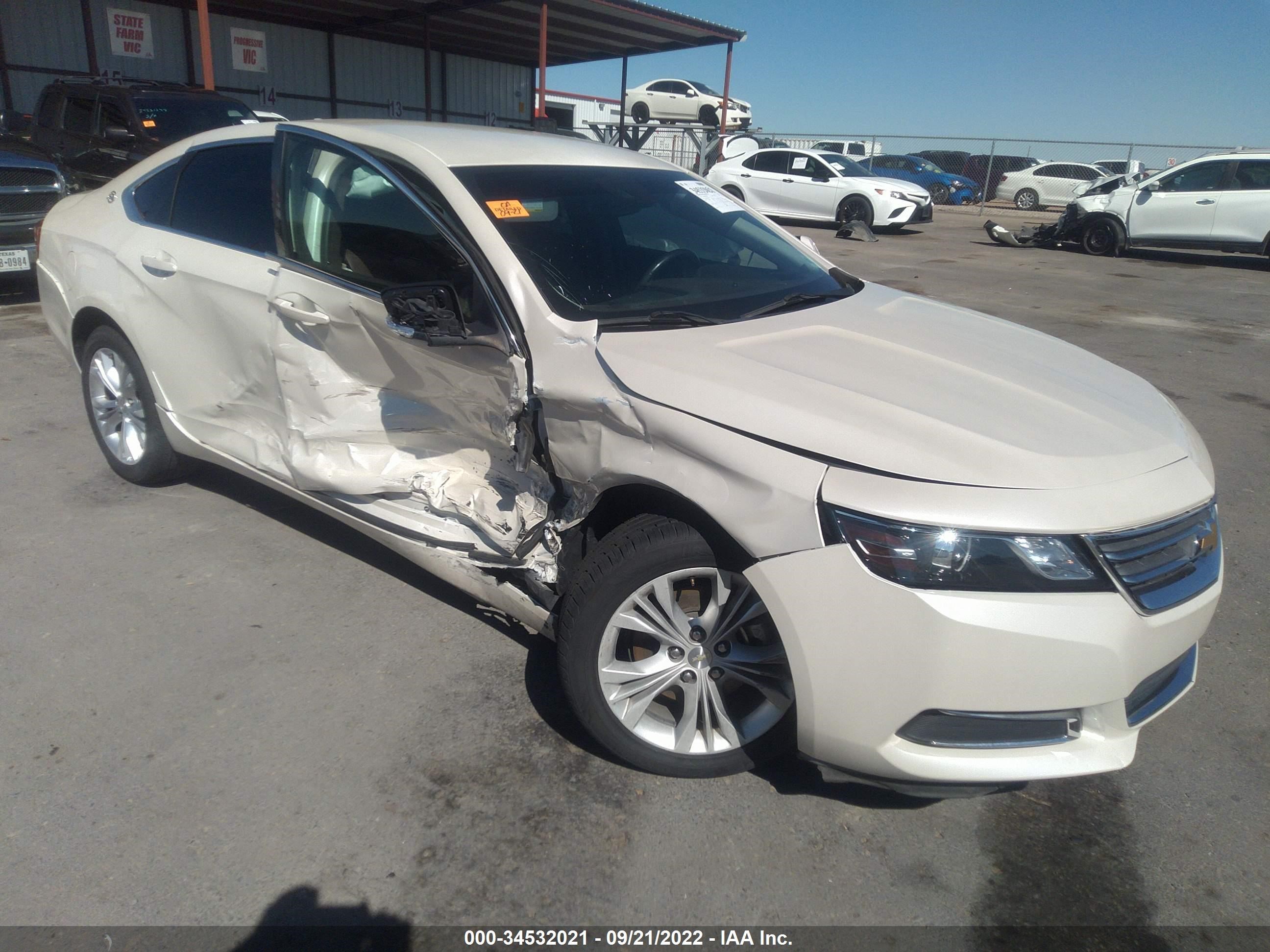 chevrolet impala 2014 1g1115sl6eu124255