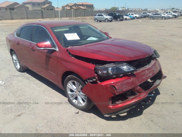 chevrolet impala 2015 1g1125s30fu124461