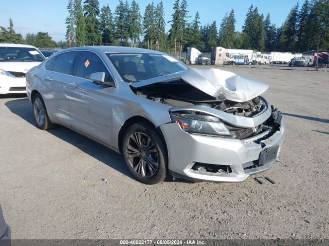 chevrolet impala 2015 1g1125s31fu135484