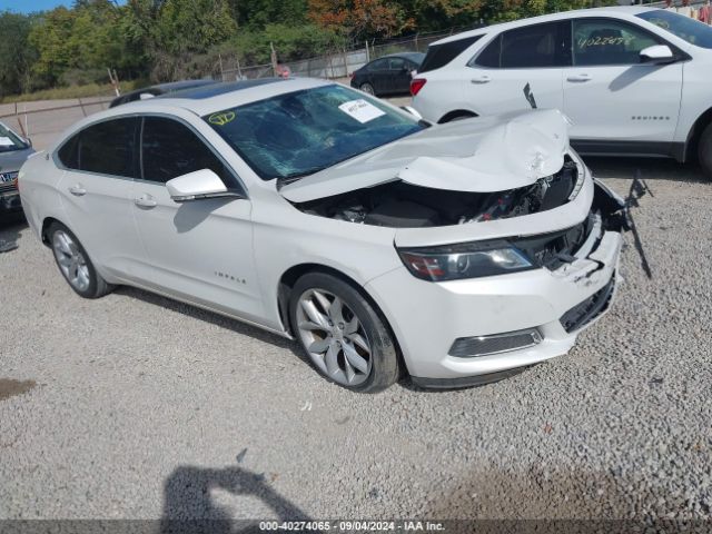 chevrolet impala 2015 1g1125s31fu137879