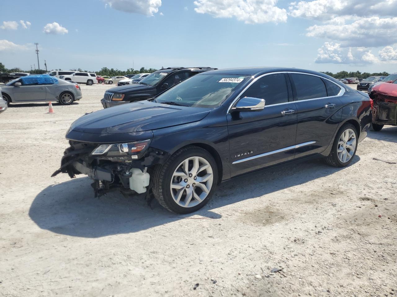 chevrolet impala 2018 1g1125s33ju139125