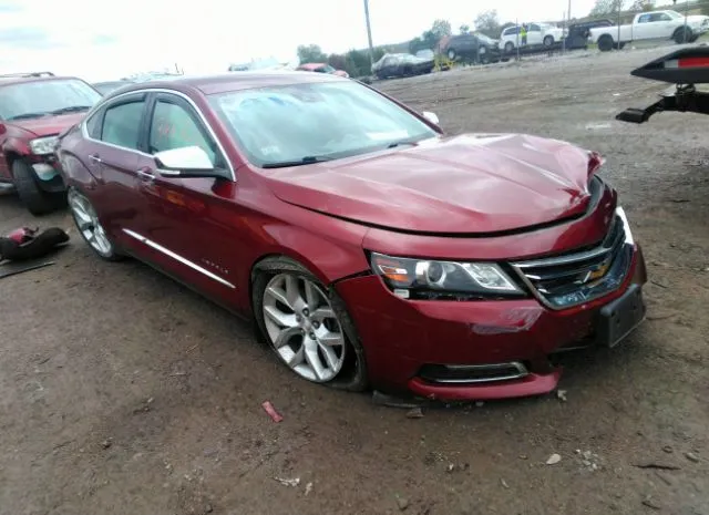 chevrolet impala 2017 1g1145s37hu138287