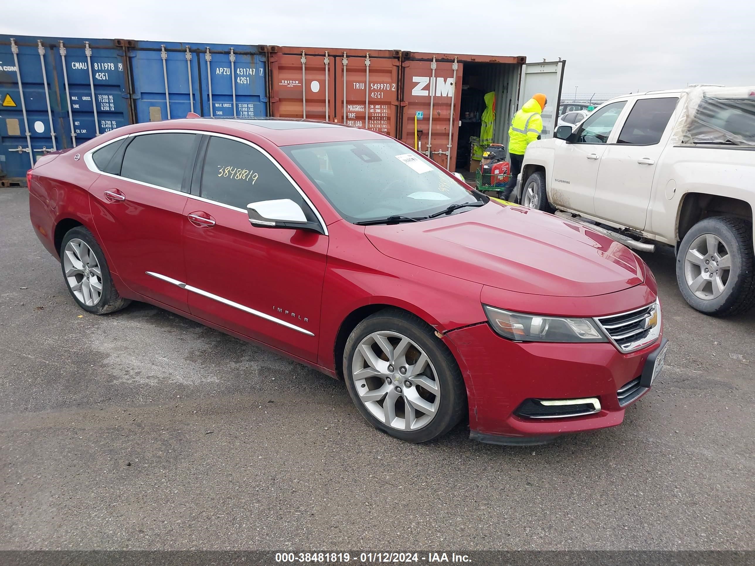 chevrolet impala 2014 1g1155s33eu131345