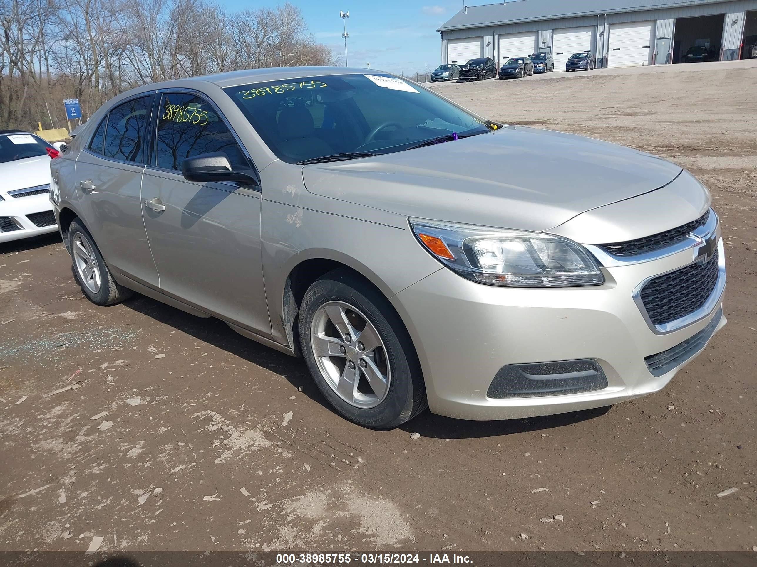 chevrolet malibu 2015 1g11b5sl9ff299750