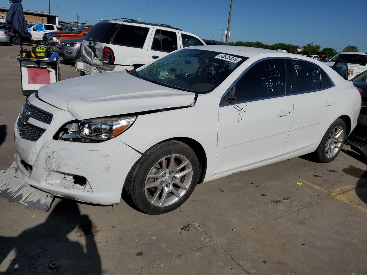 chevrolet malibu 2013 1g11c5saxdu107093