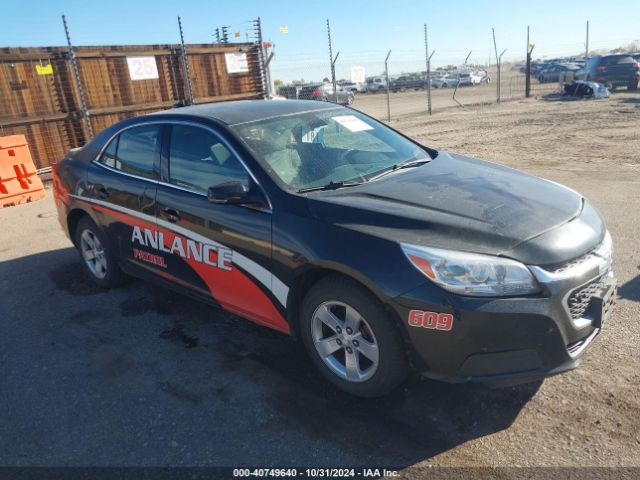 chevrolet malibu limited 2016 1g11c5saxgu124609