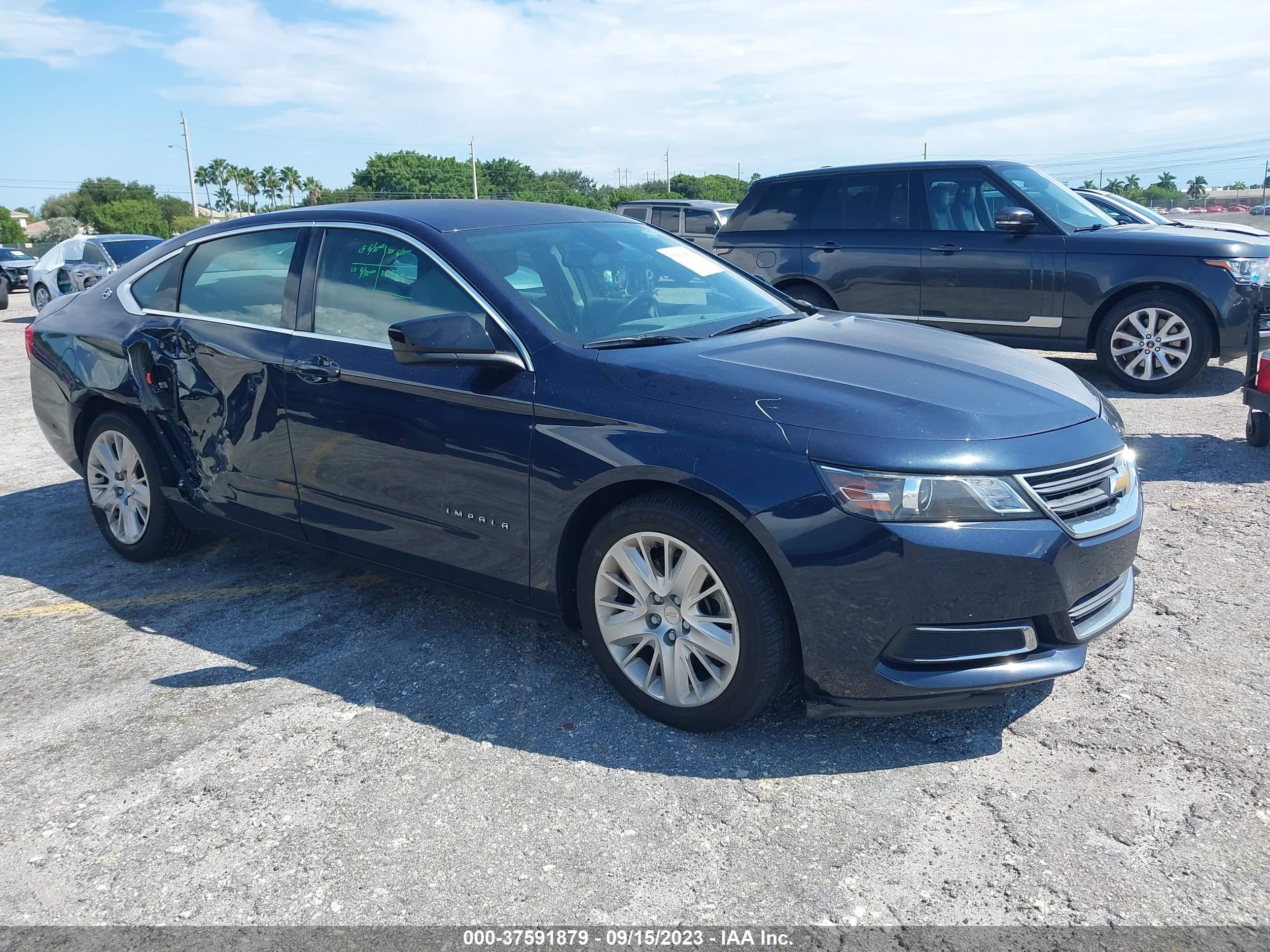 chevrolet impala 2017 1g11z5s35hu206071