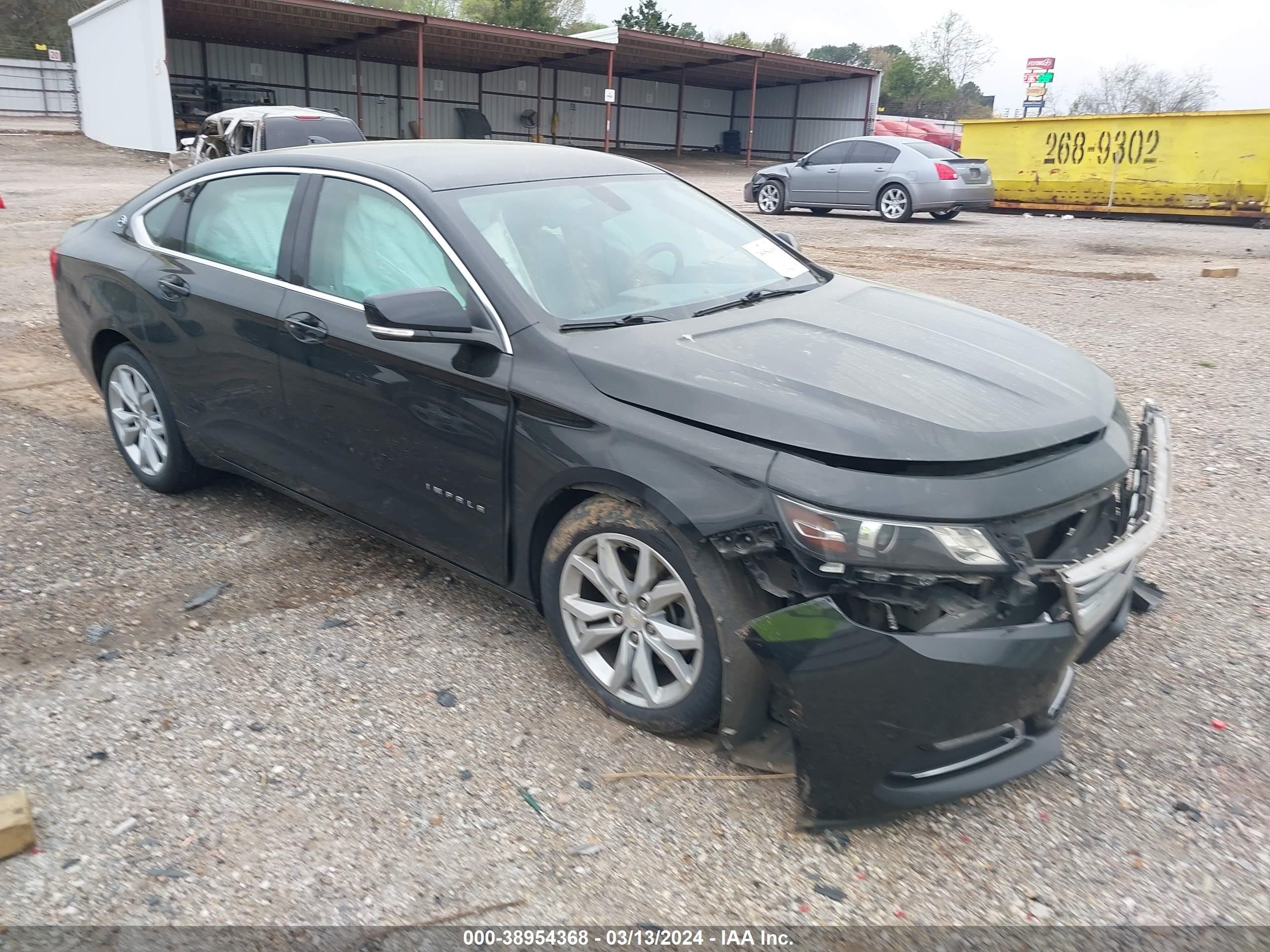 chevrolet impala 2019 1g11z5s38ku110698