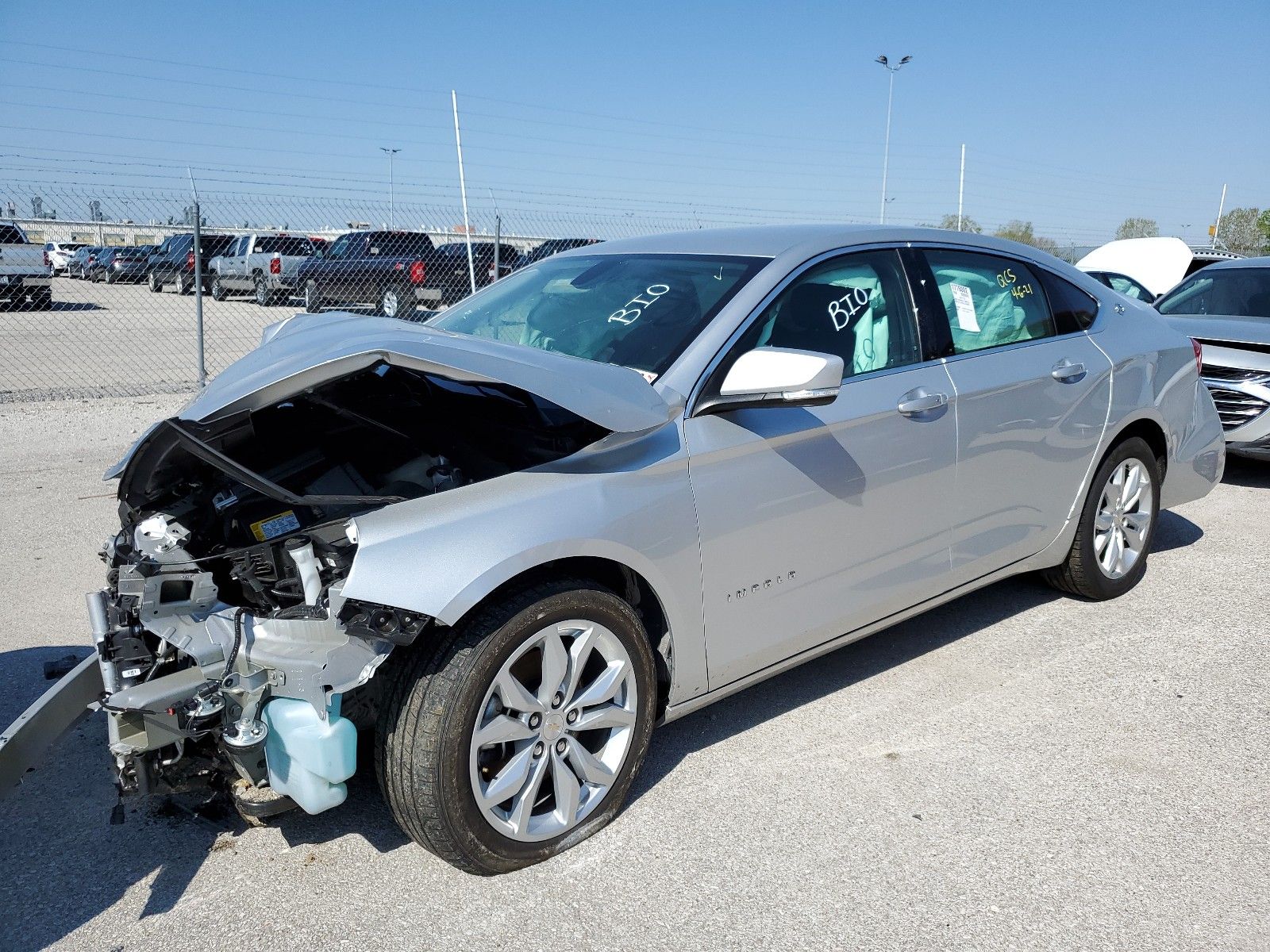 chevrolet impala 2020 1g11z5s3xlu109618