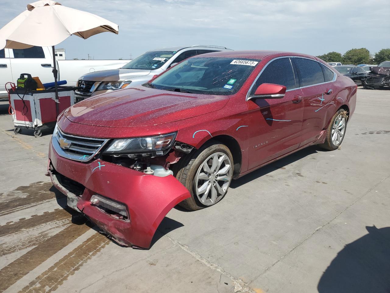 chevrolet impala 2019 1g11z5sa6ku136196