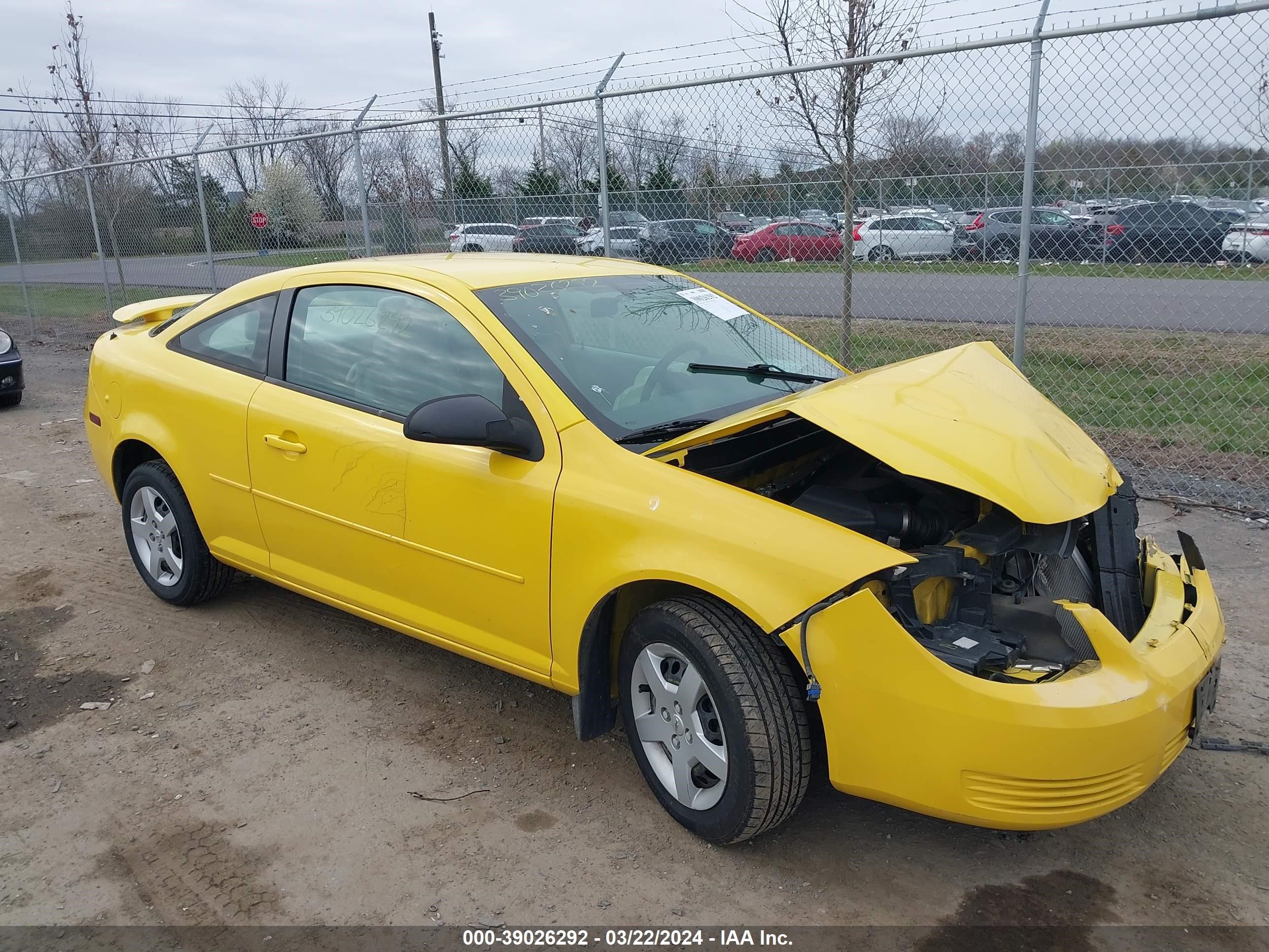 chevrolet cobalt 2007 1g1ak15fx77164626