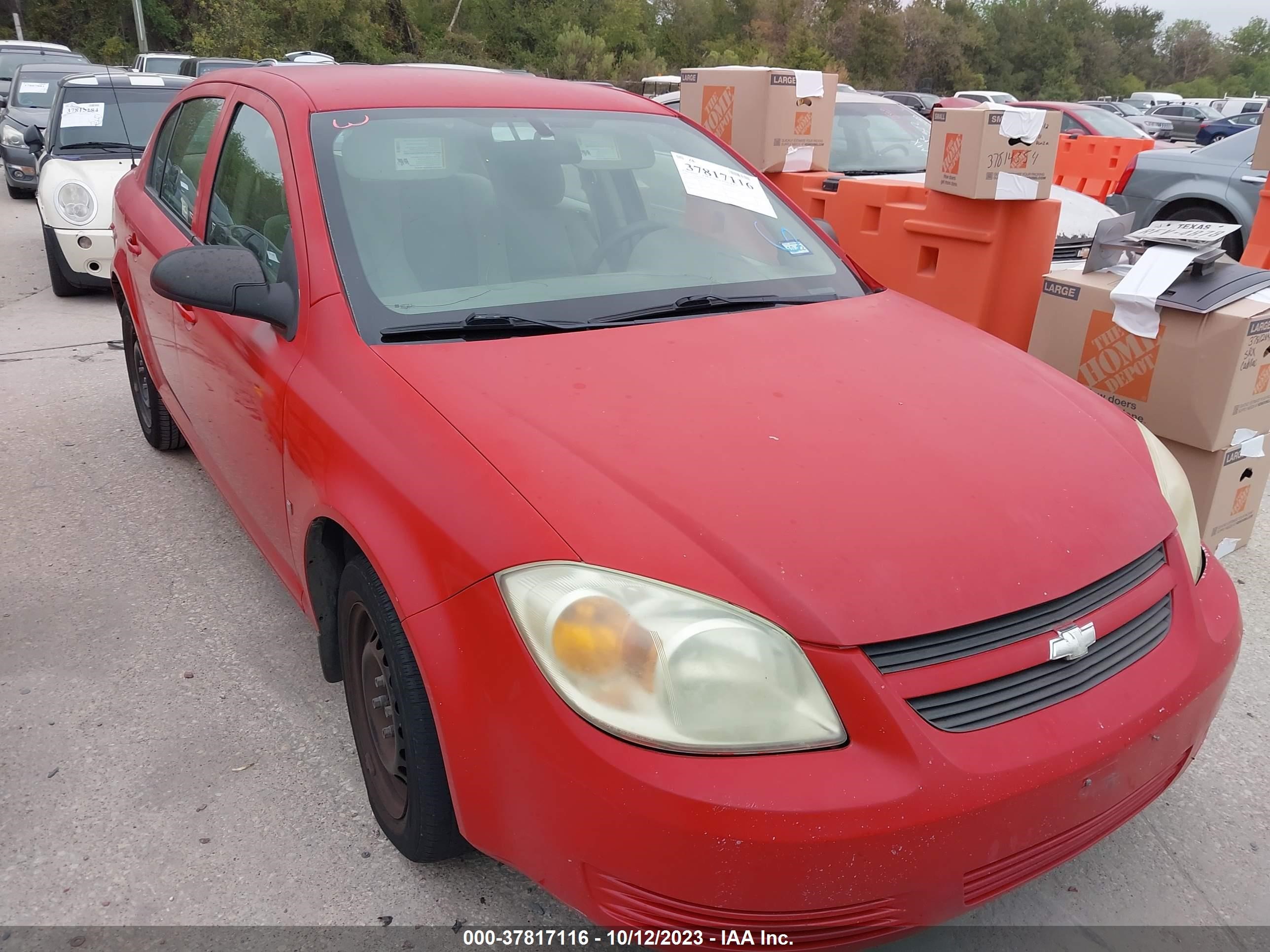 chevrolet cobalt 2007 1g1ak55f277111510