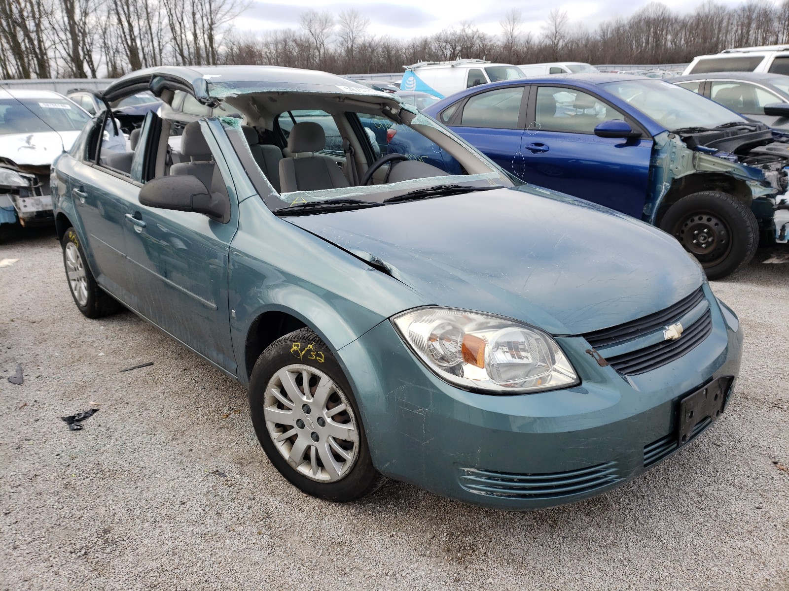 chevrolet cobalt ls 2009 1g1ak58h697188445