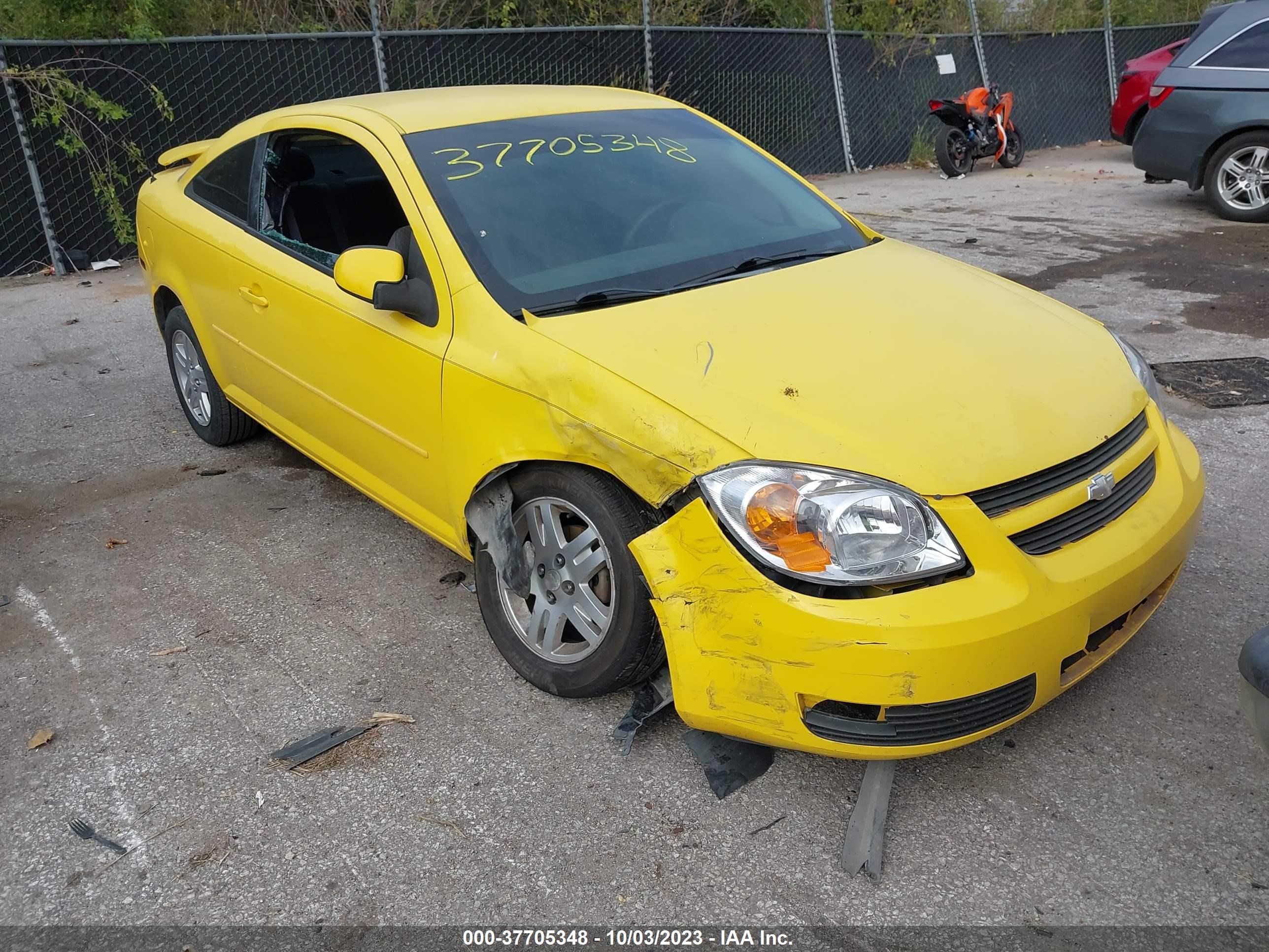 chevrolet cobalt 2005 1g1al12fx57572445