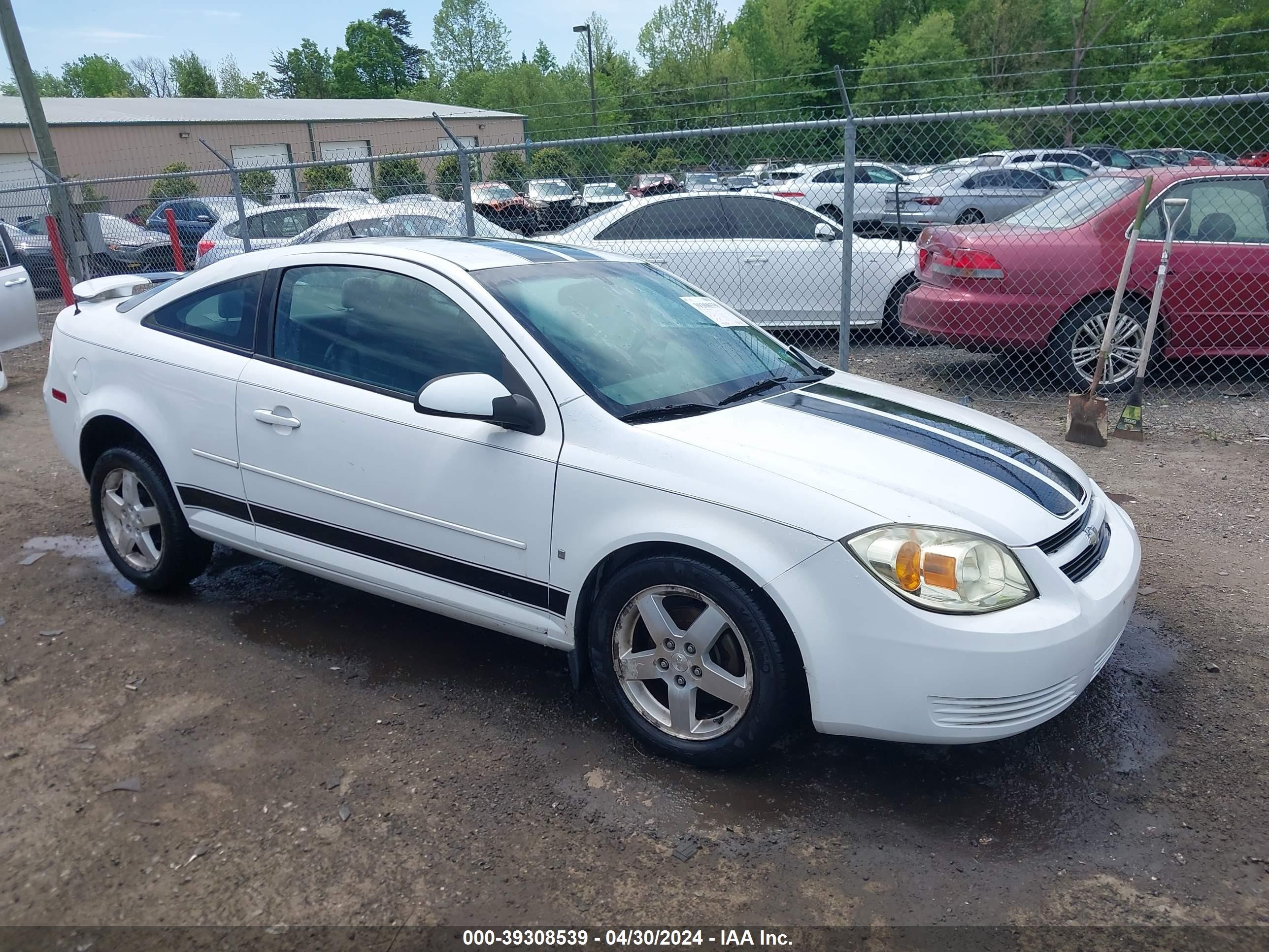 chevrolet cobalt 2008 1g1al18f487224507