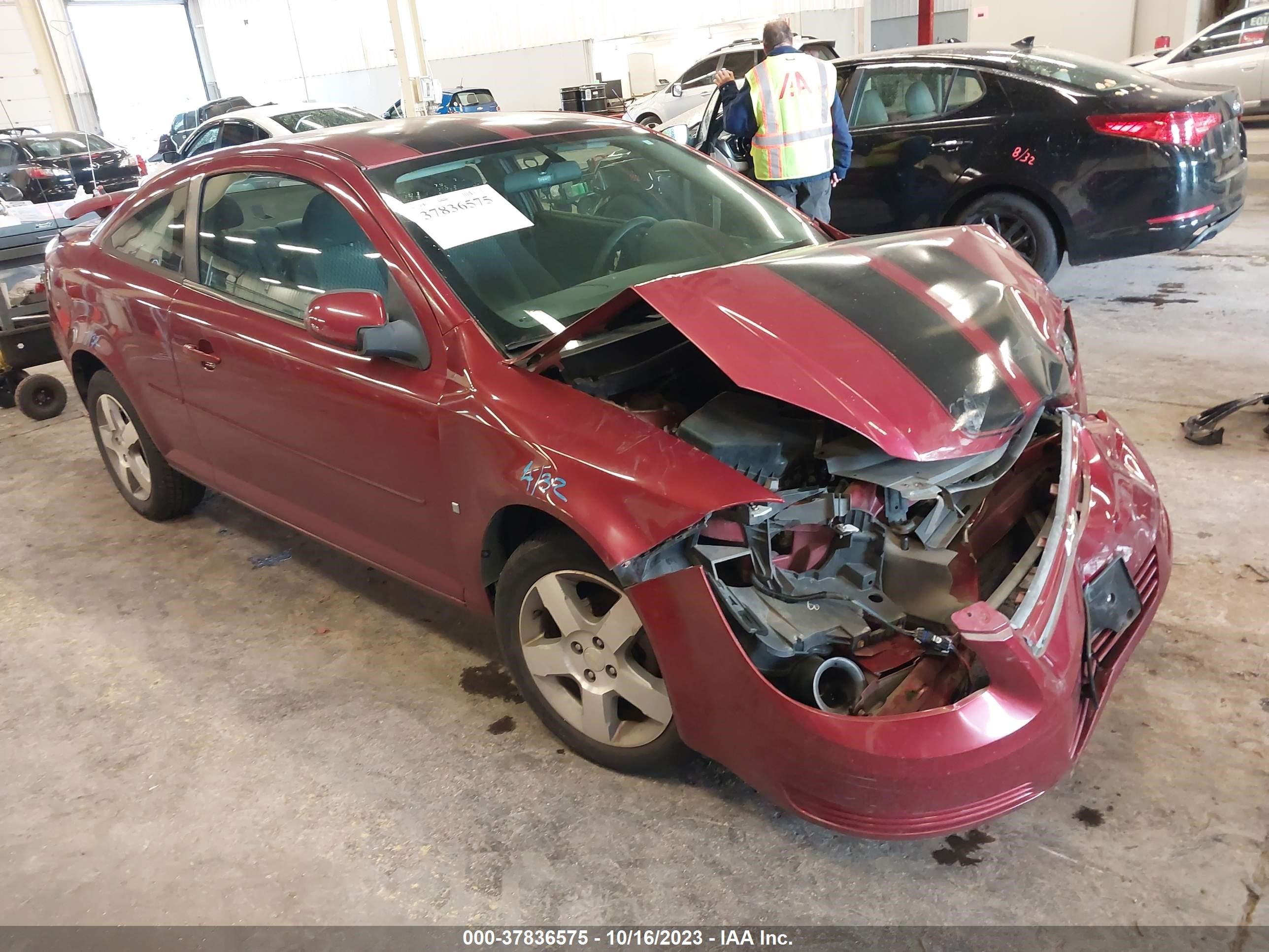 chevrolet cobalt 2008 1g1al18fx87158495