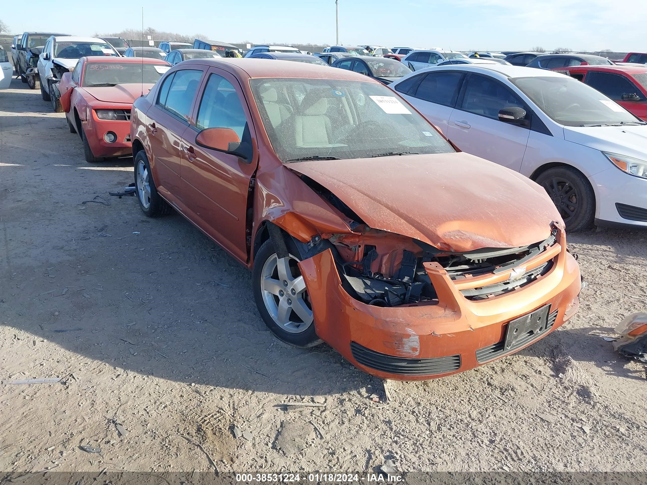 chevrolet cobalt 2006 1g1al55f067687155