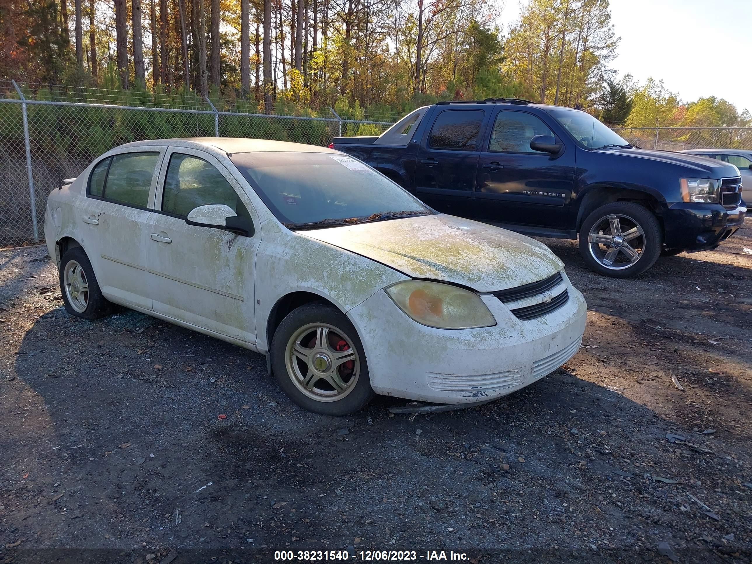 chevrolet cobalt 2006 1g1al55f667609012