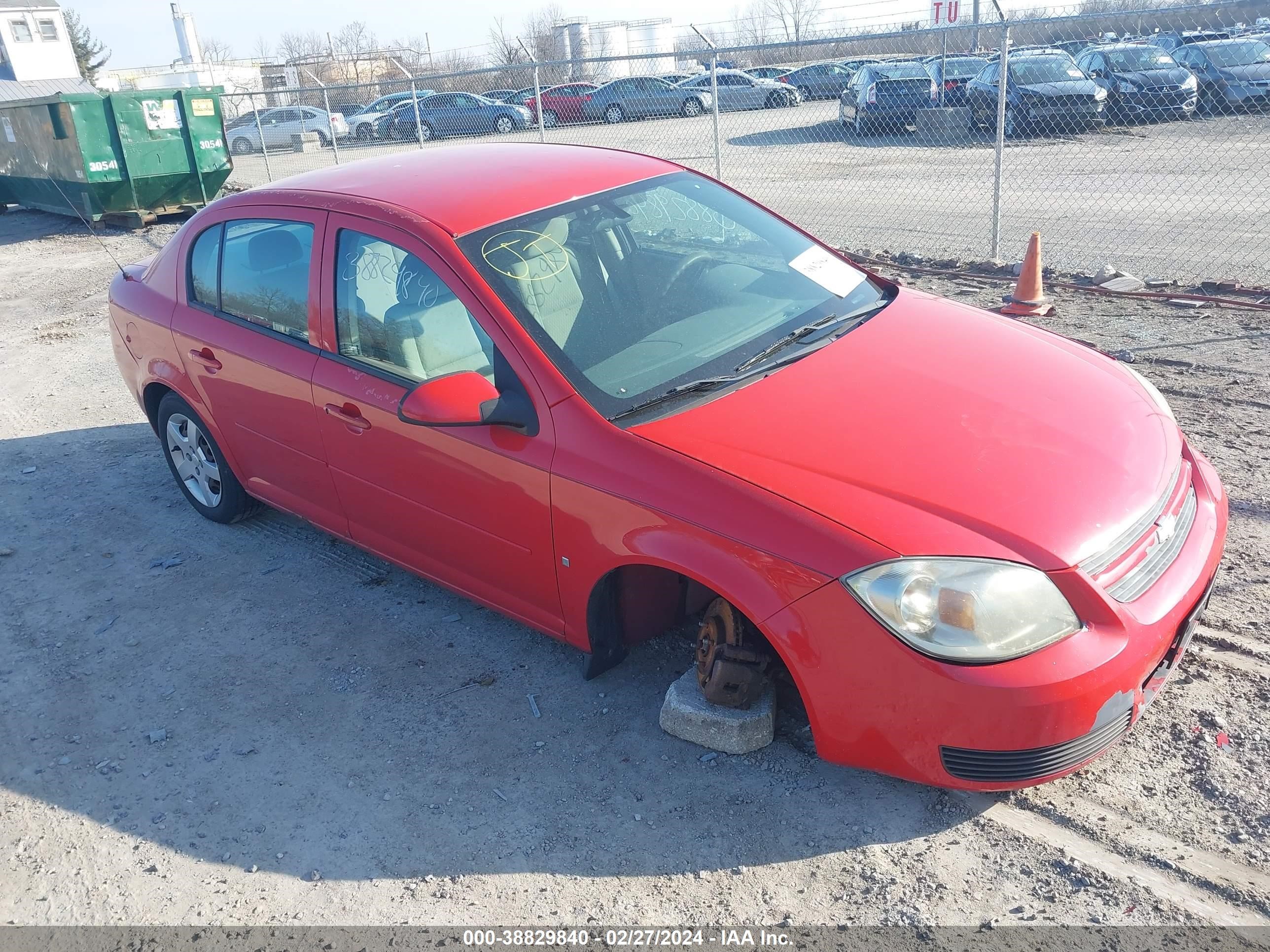 chevrolet cobalt 2007 1g1al55f977160765