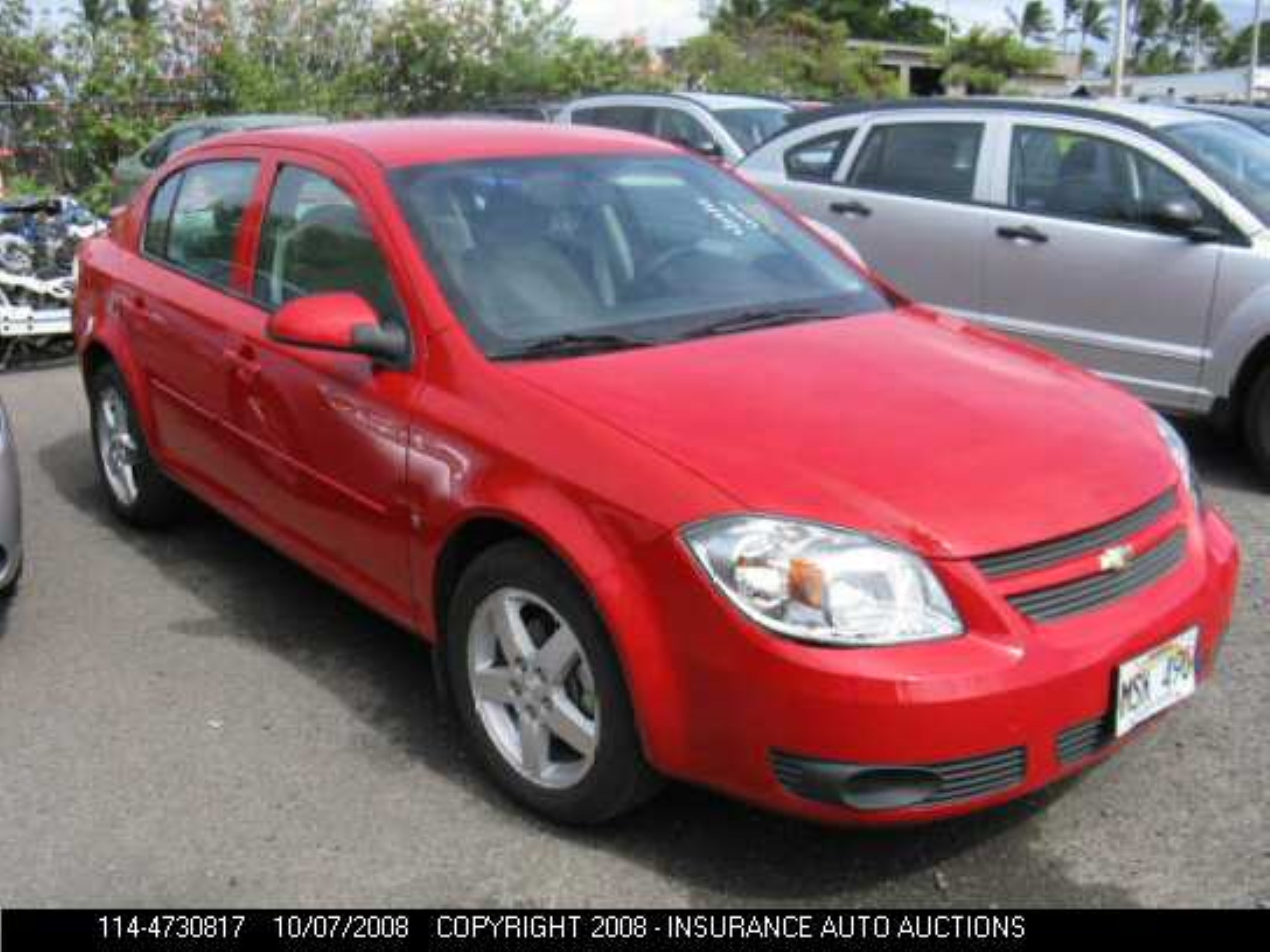 chevrolet cobalt 2008 1g1al58f287205364